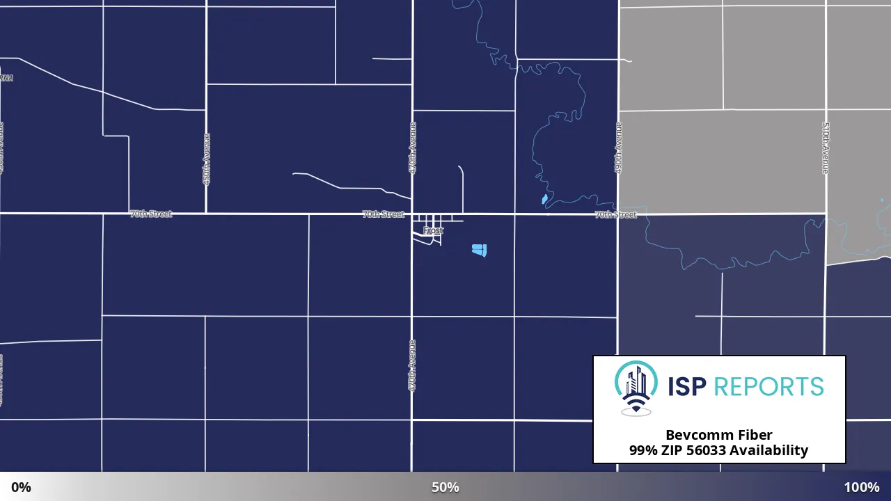 56033, MN map of internet availability