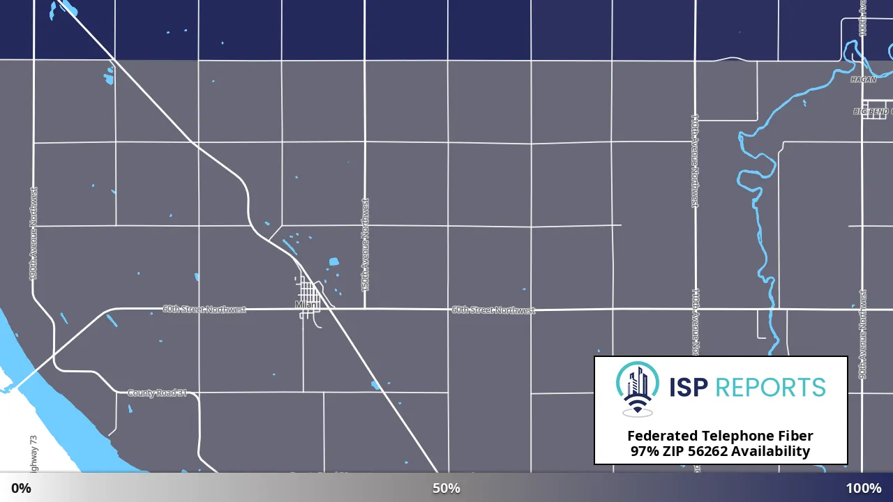 56262, MN map of internet availability