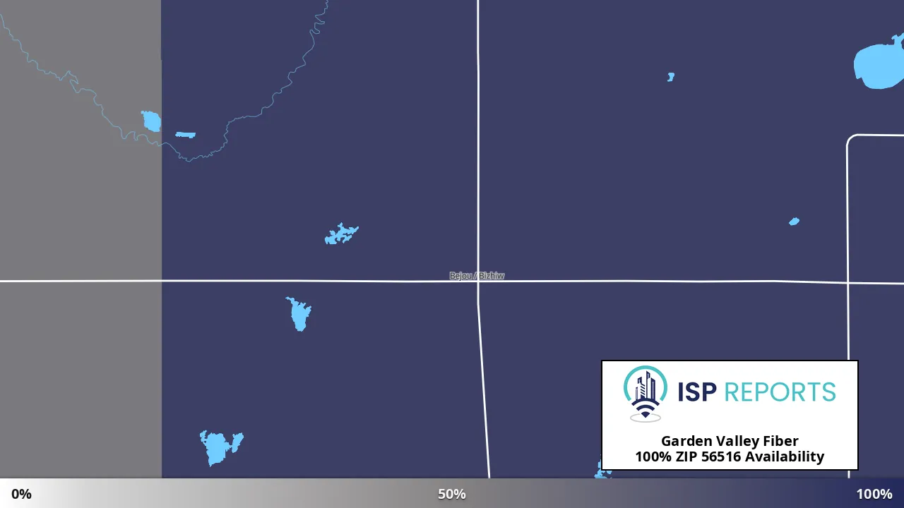 56516, MN map of internet availability