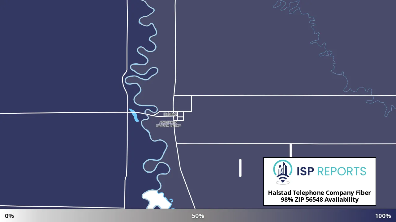 56548, MN map of internet availability