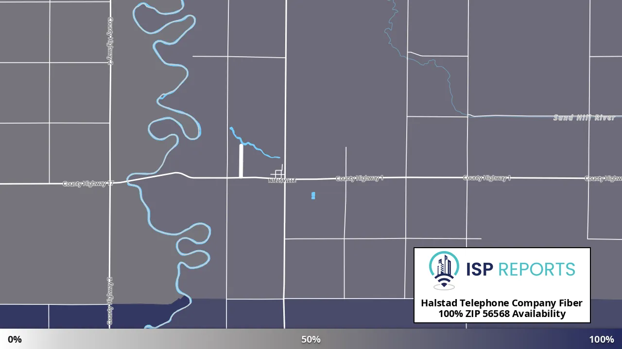 56568, MN map of internet availability