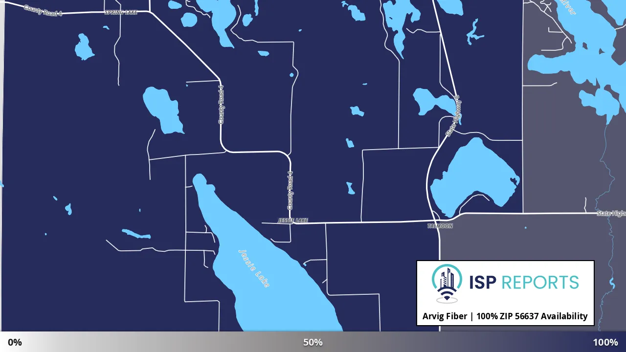 56637, MN map of internet availability