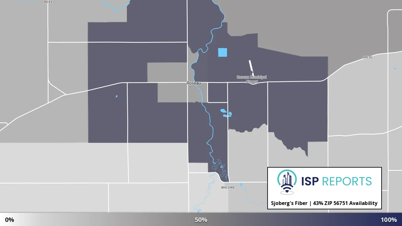56751, MN map of internet availability