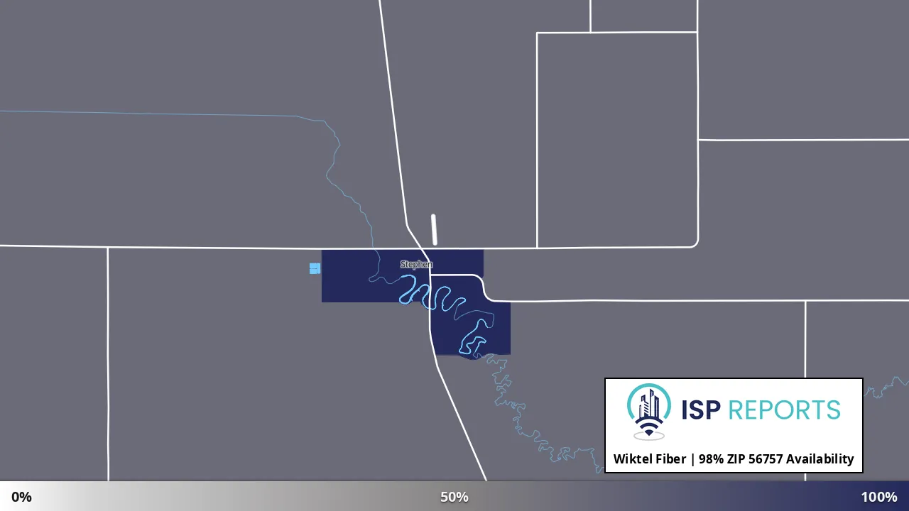 56757, MN map of internet availability