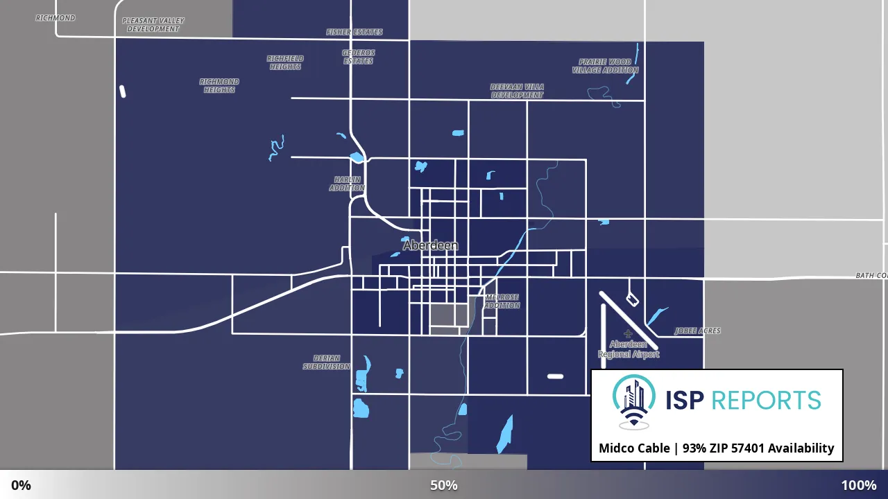57401, SD map of internet availability