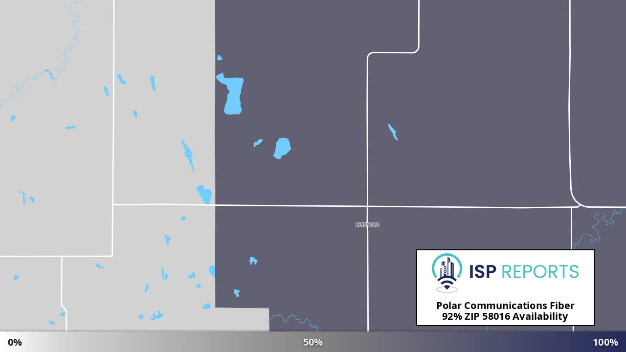 58016, ND map of internet availability