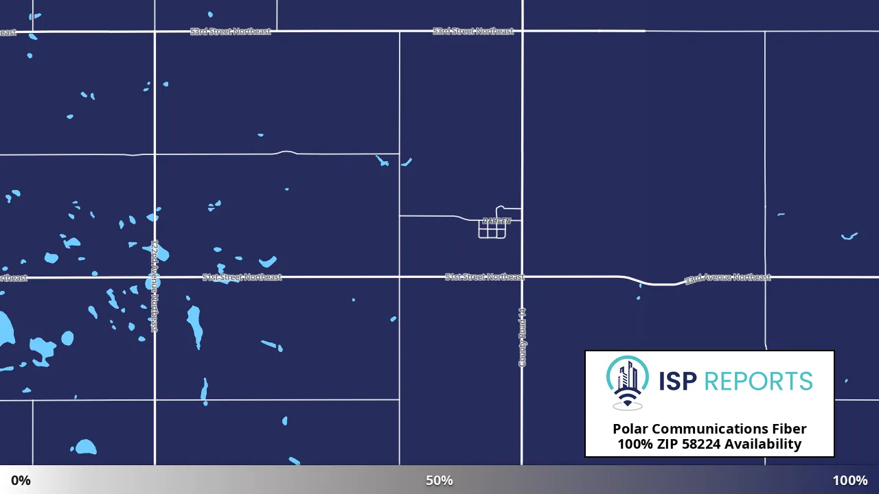 58224, ND map of internet availability