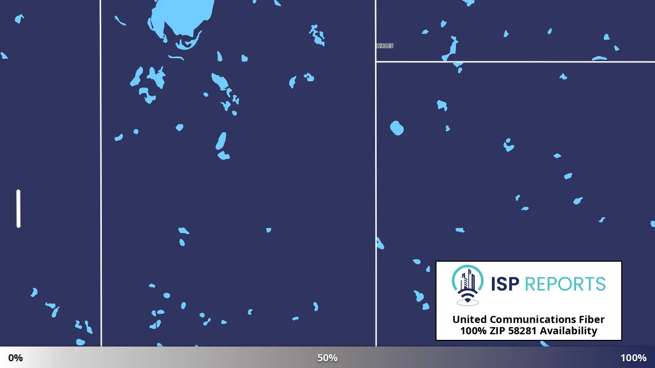 58281, ND map of internet availability