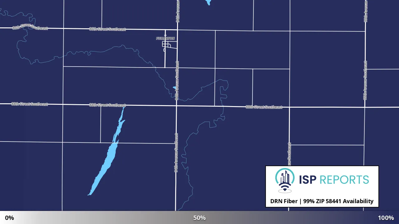 58441, ND map of internet availability