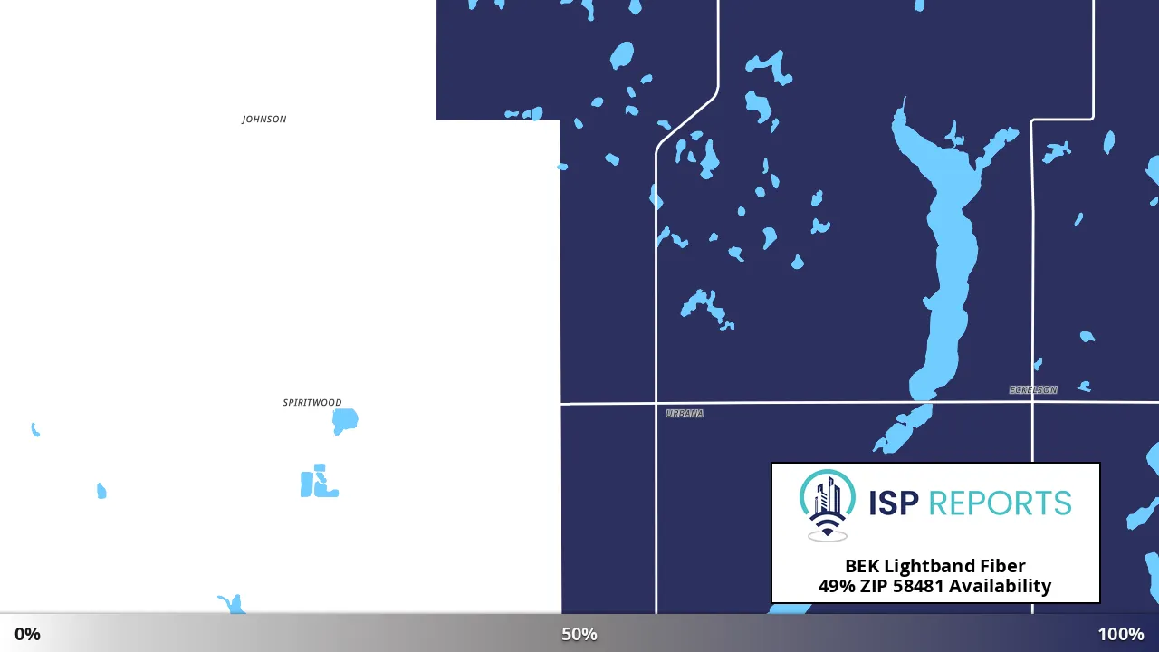 58481, ND map of internet availability