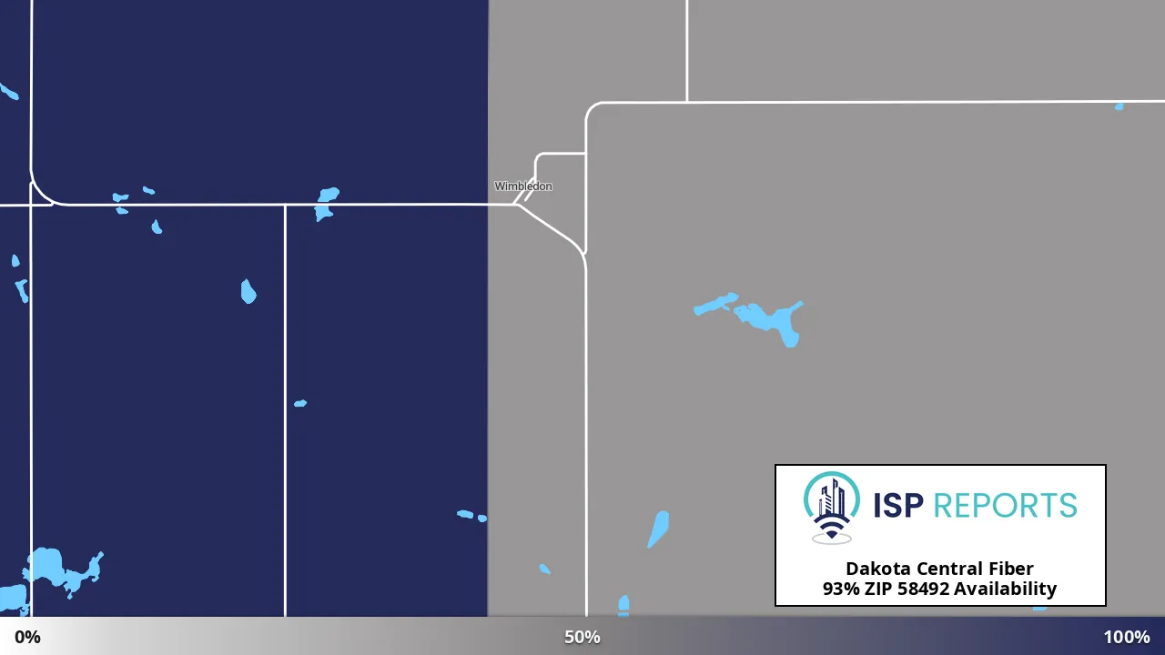 58492, ND map of internet availability