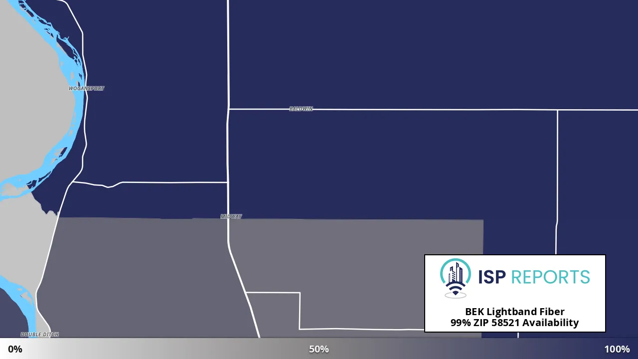 58521, ND map of internet availability