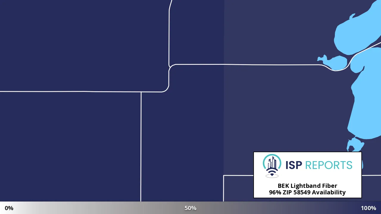 58549, ND map of internet availability