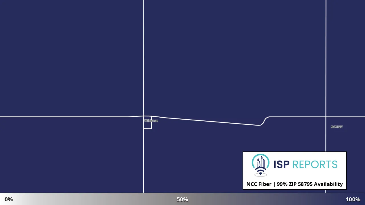 58795, ND map of internet availability