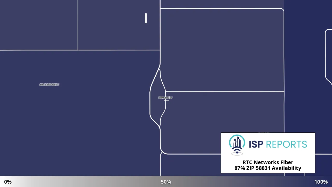 58831, ND map of internet availability