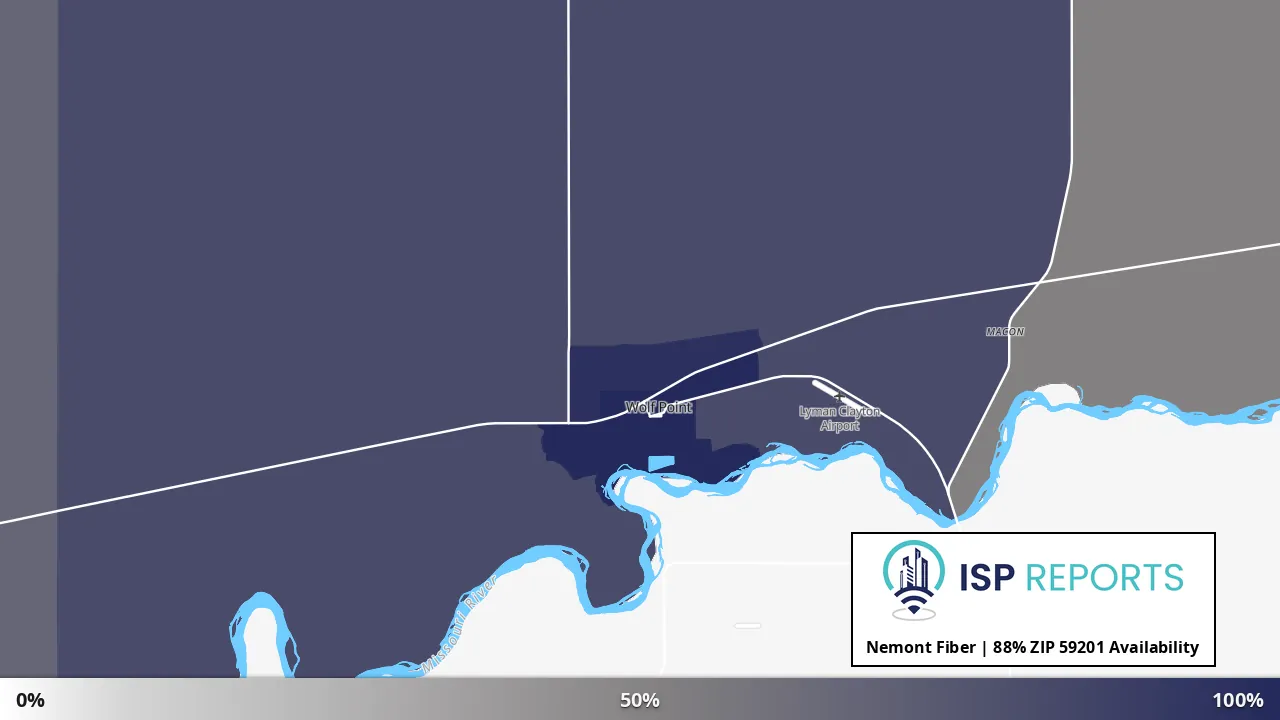 59201, MT map of internet availability