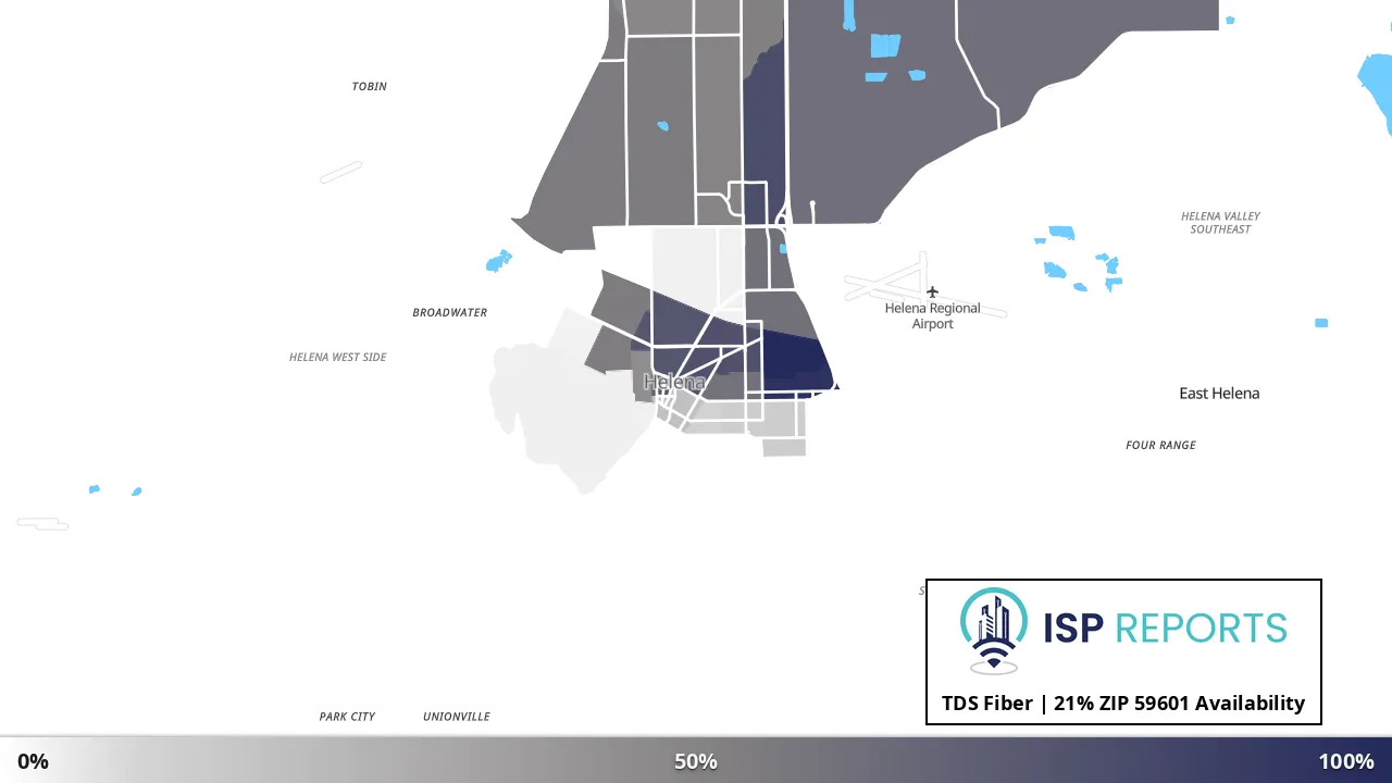 59601, MT map of internet availability