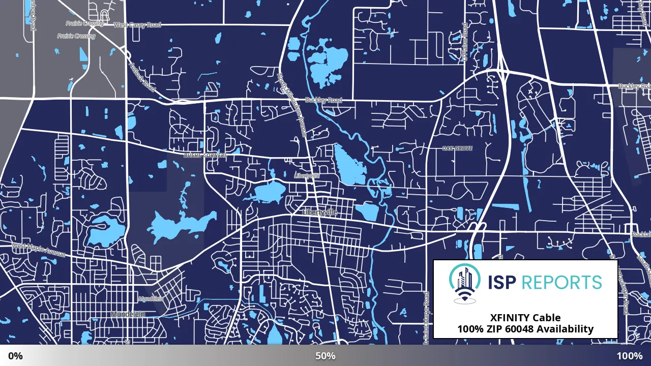 60048, IL map of internet availability