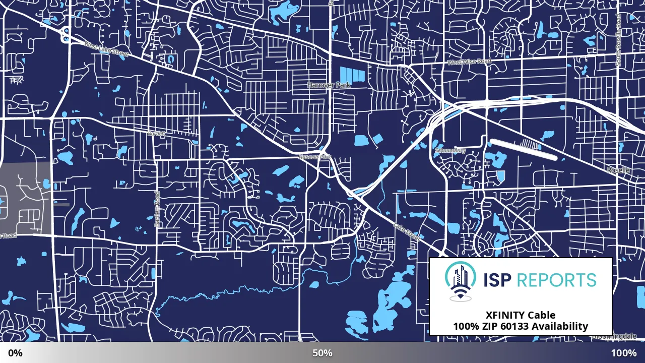 60133, IL map of internet availability