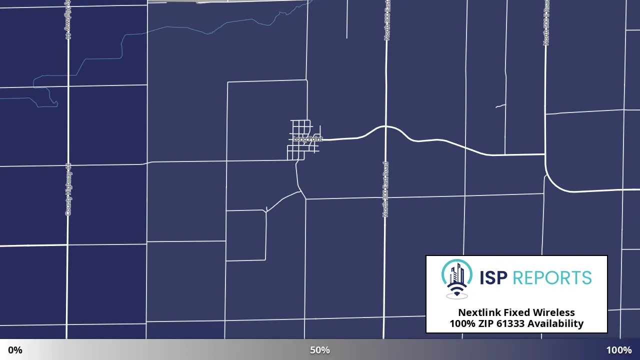 61333, IL map of internet availability