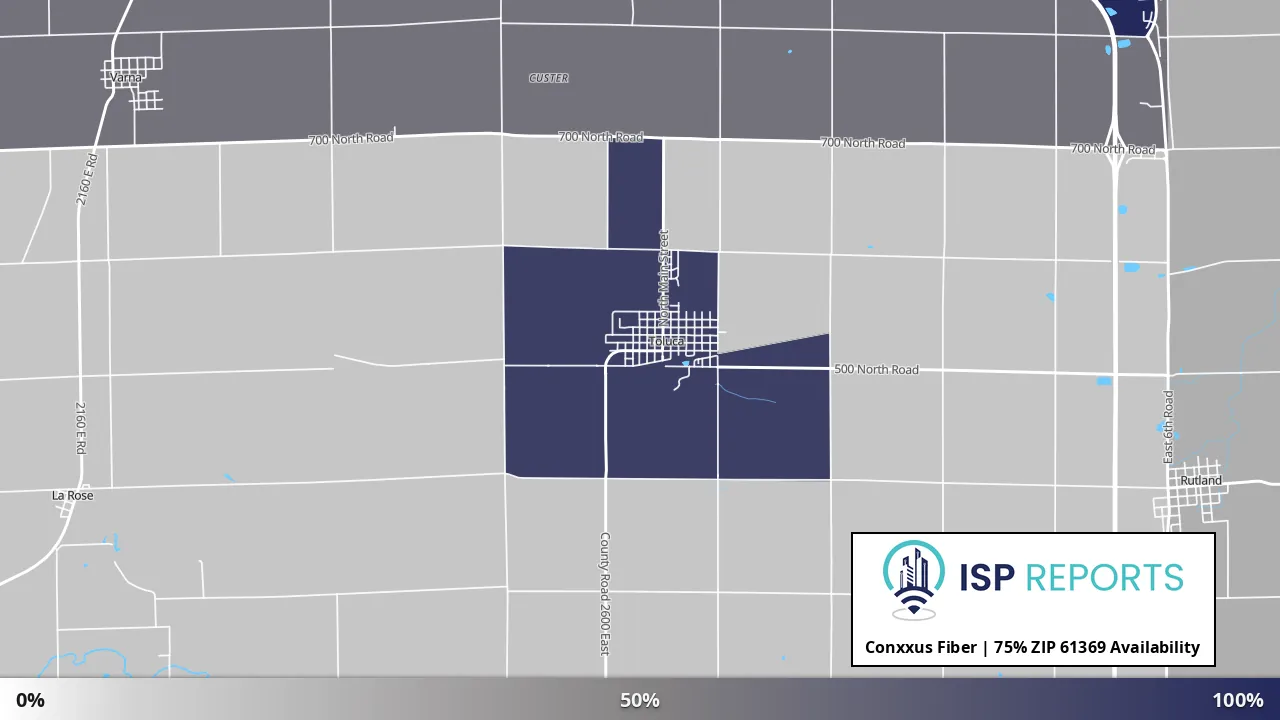 61369, IL map of internet availability