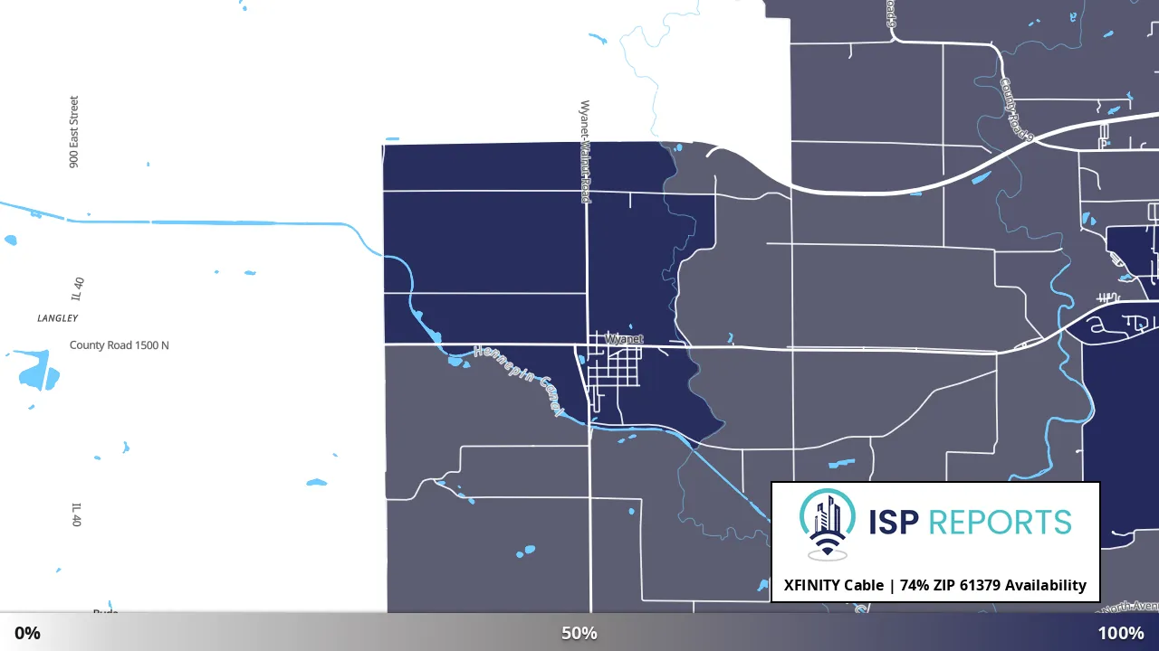 61379, IL map of internet availability
