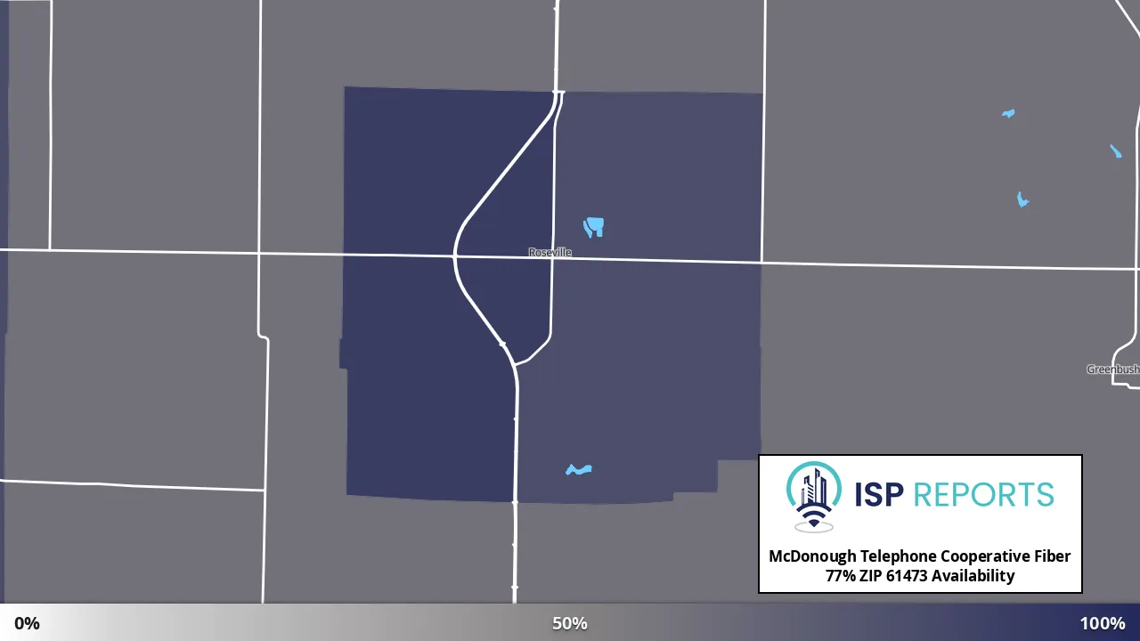 61473, IL map of internet availability
