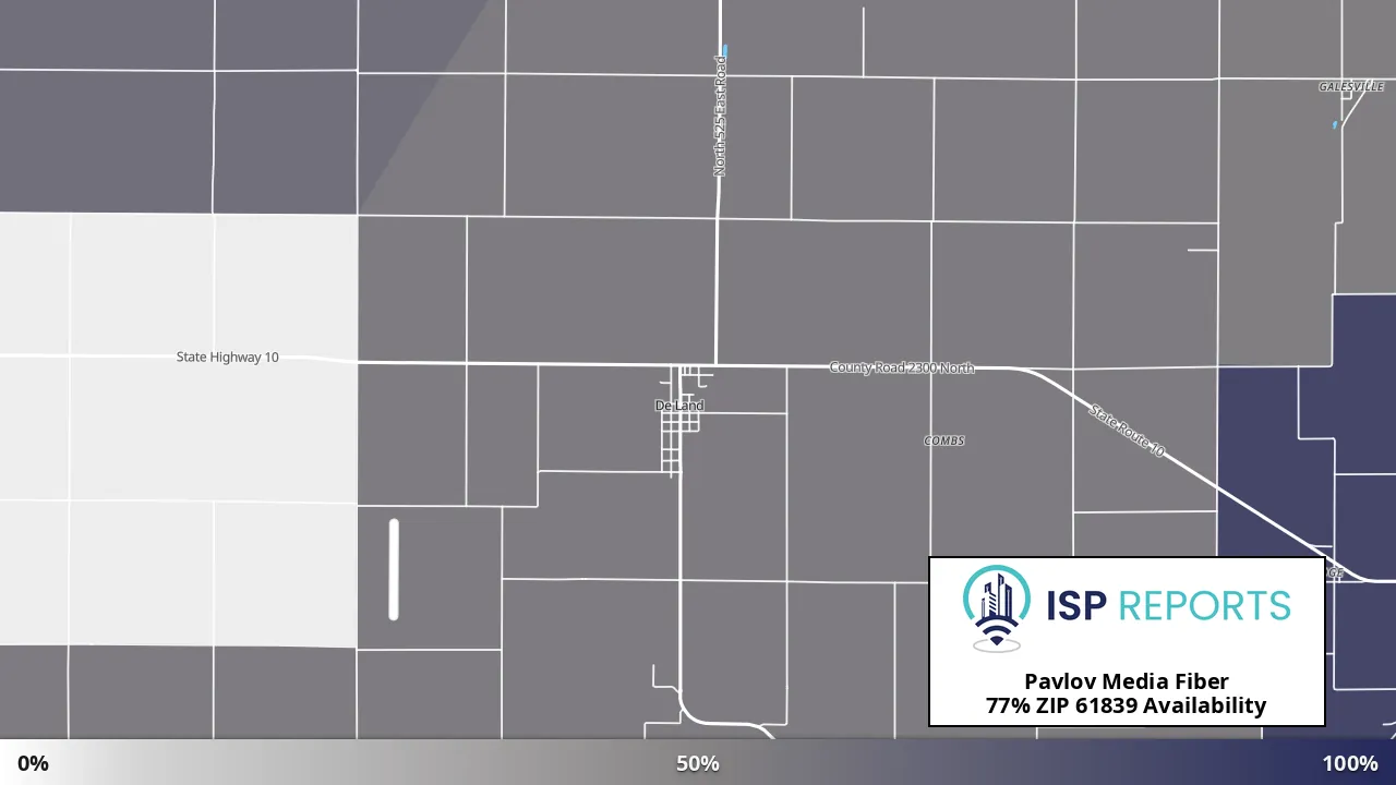 61839, IL map of internet availability