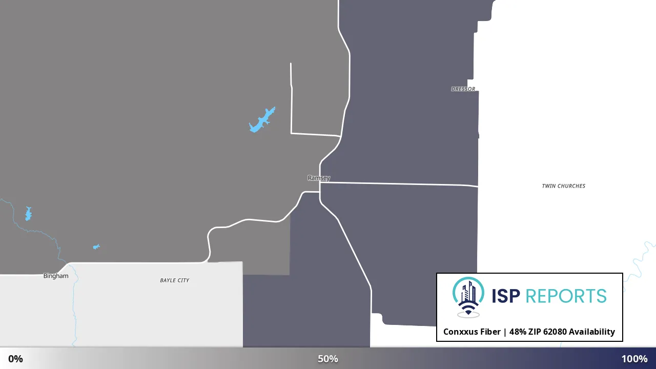 62080, IL map of internet availability
