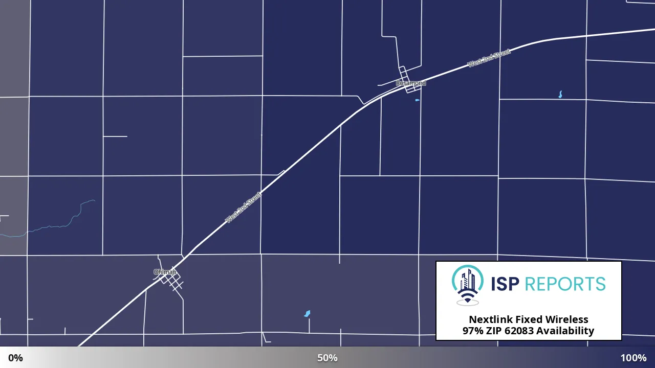 62083, IL map of internet availability