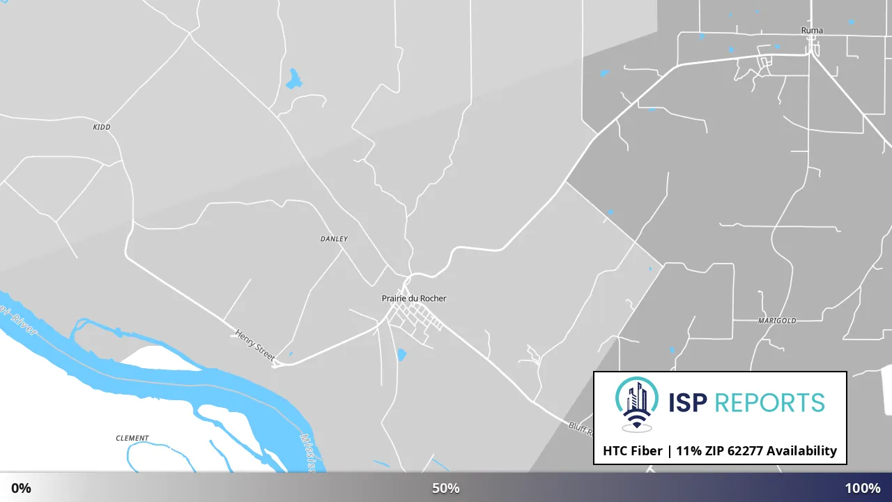 62277, IL map of internet availability