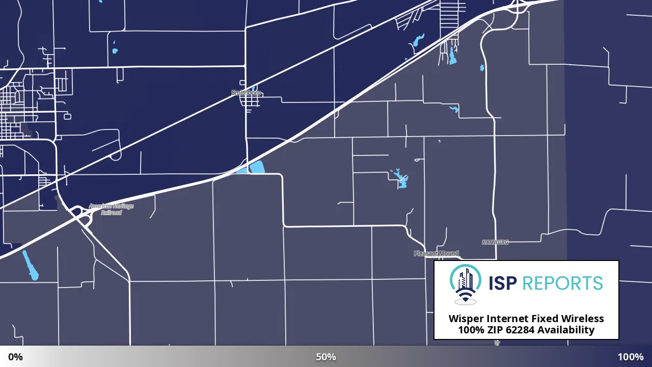 62284, IL map of internet availability