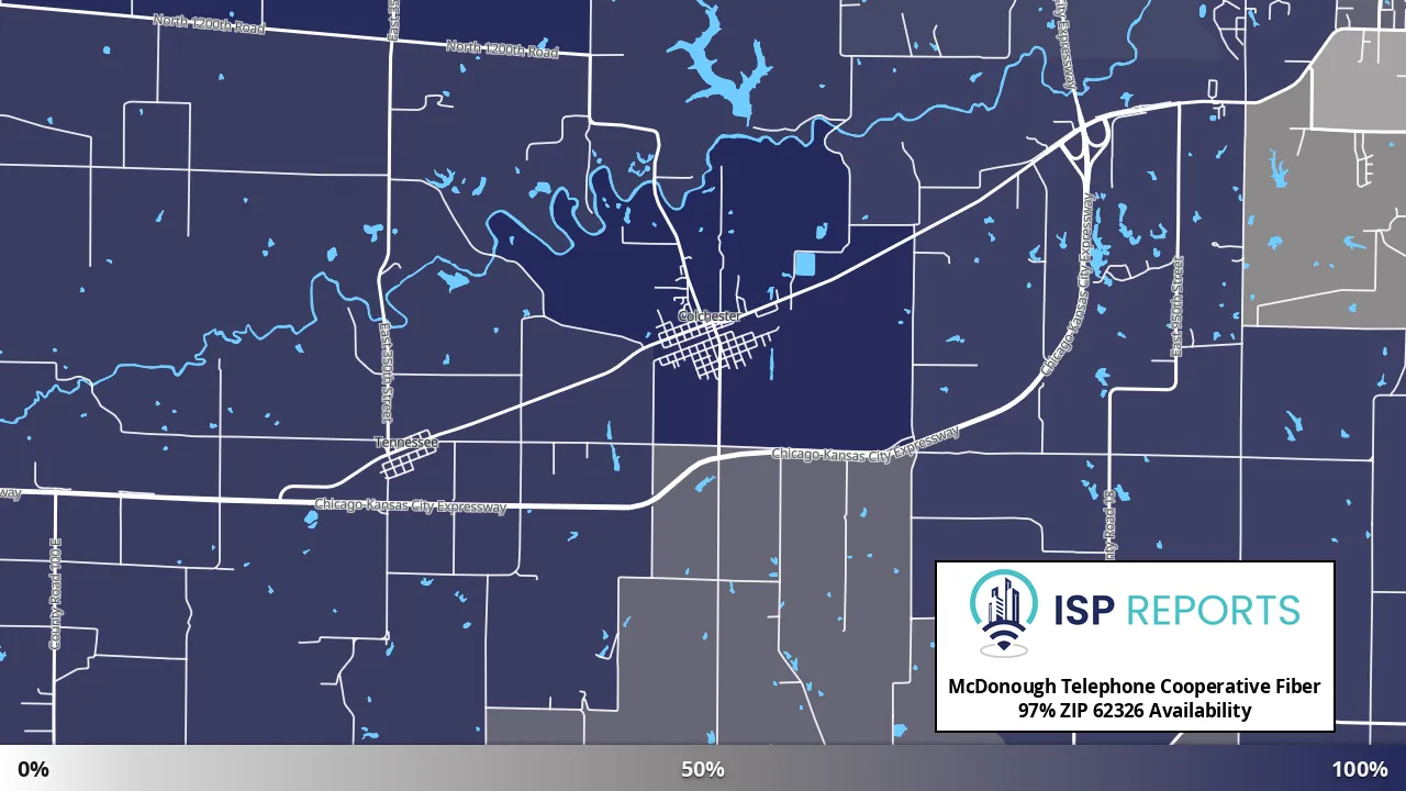 62326, IL map of internet availability