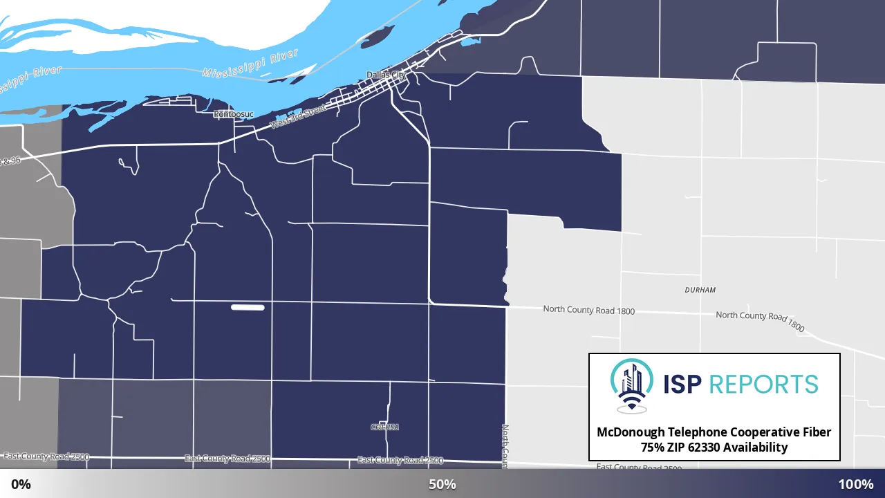 62330, IL map of internet availability