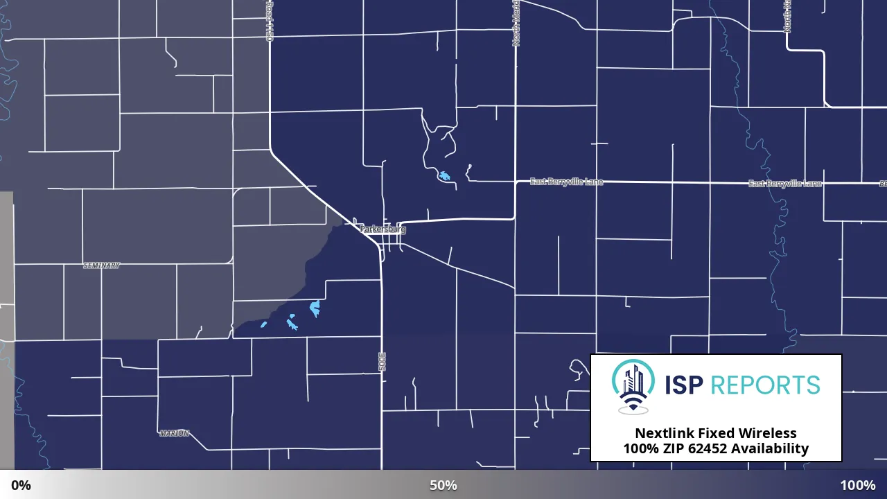 62452, IL map of internet availability