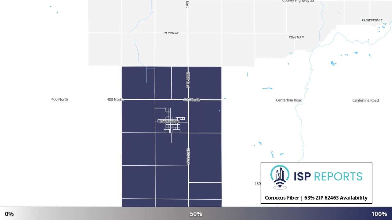 62463, IL map of internet availability