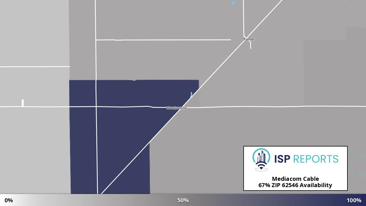 62546, IL map of internet availability