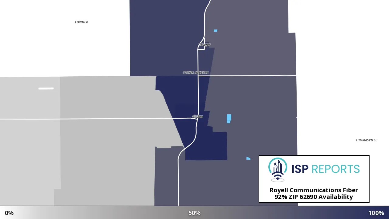 62690, IL map of internet availability
