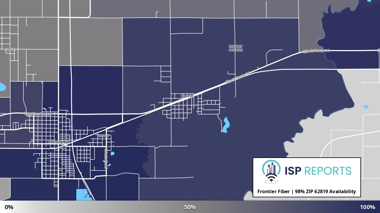 62819, IL map of internet availability