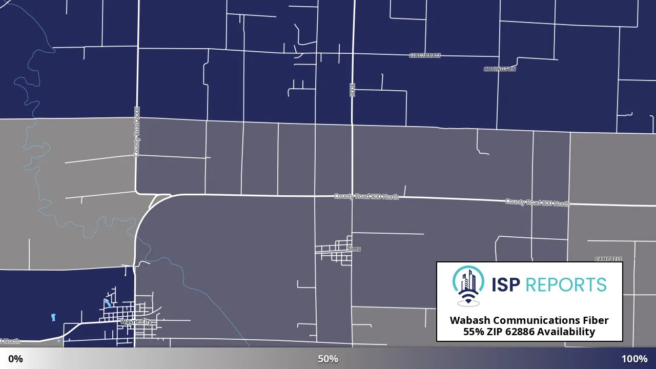 62886, IL map of internet availability