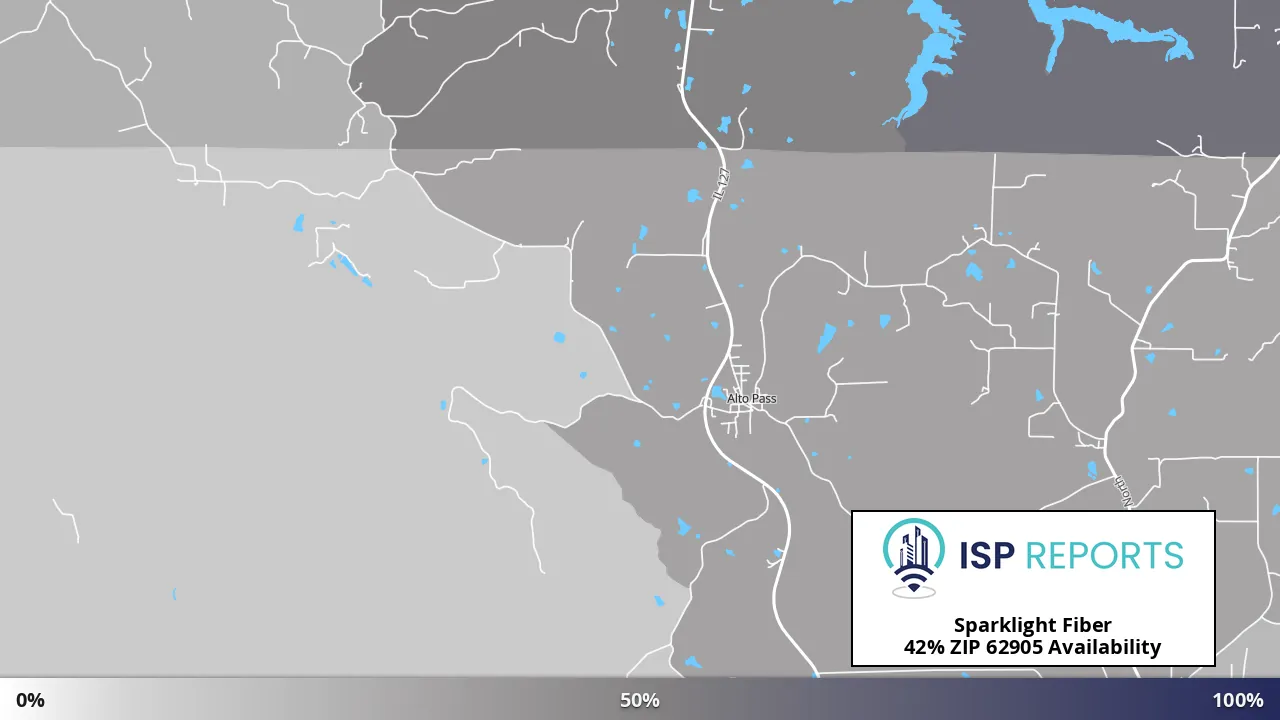 62905, IL map of internet availability