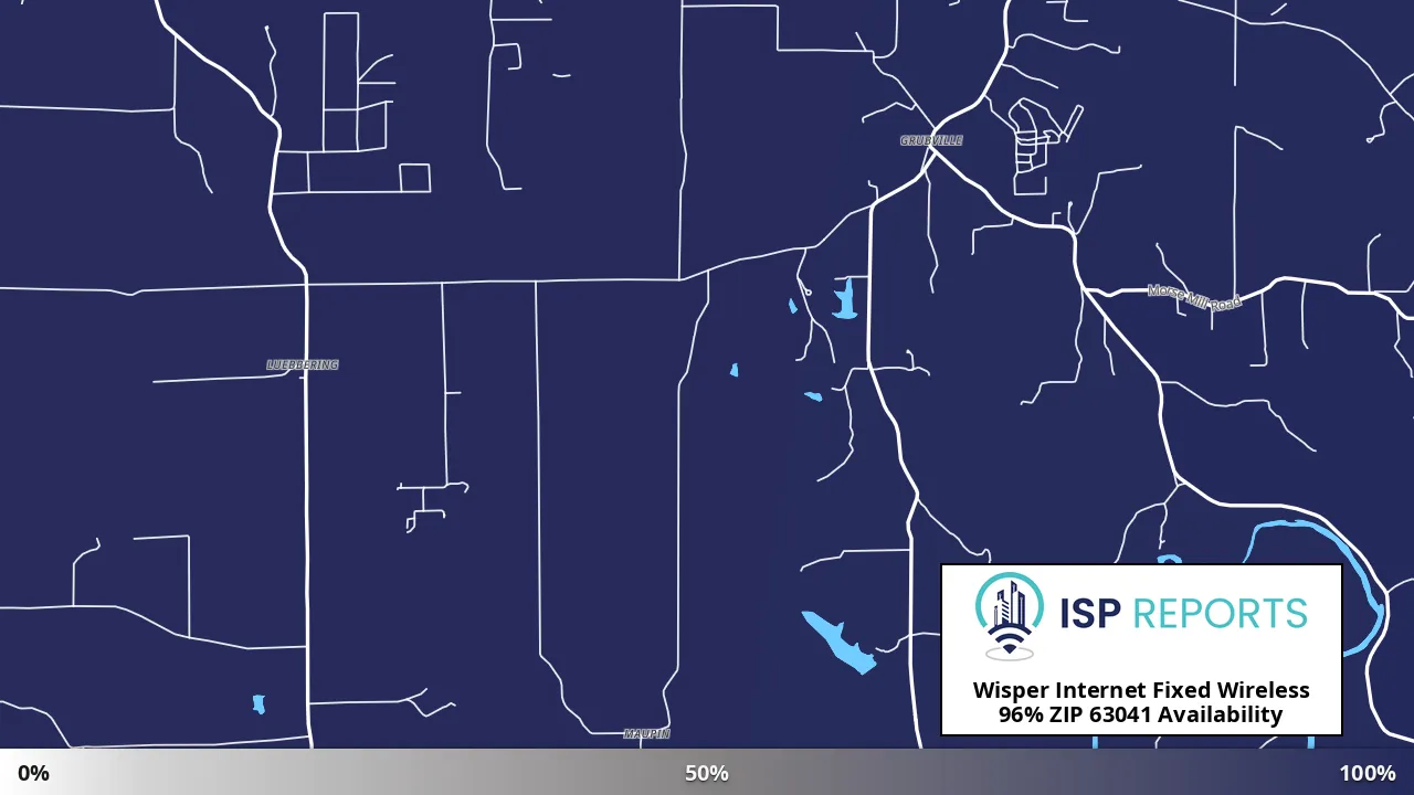 63041, MO map of internet availability