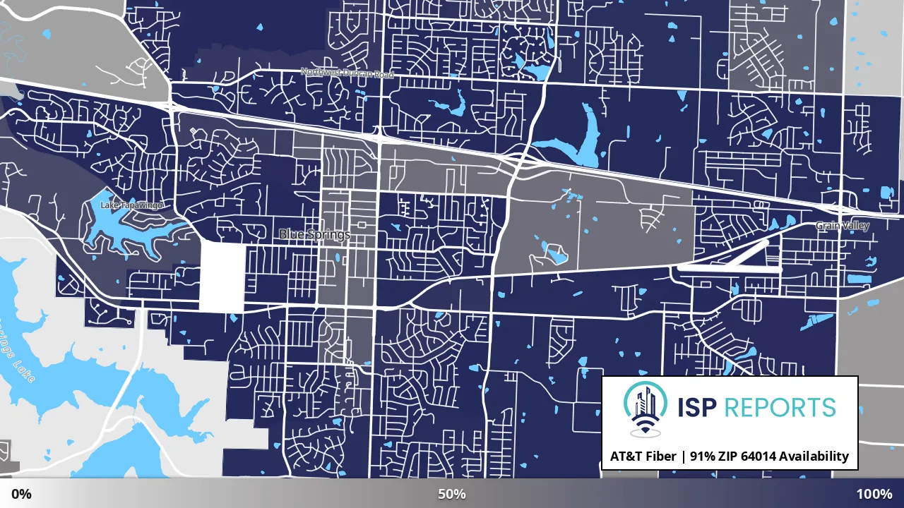 64014, MO map of internet availability