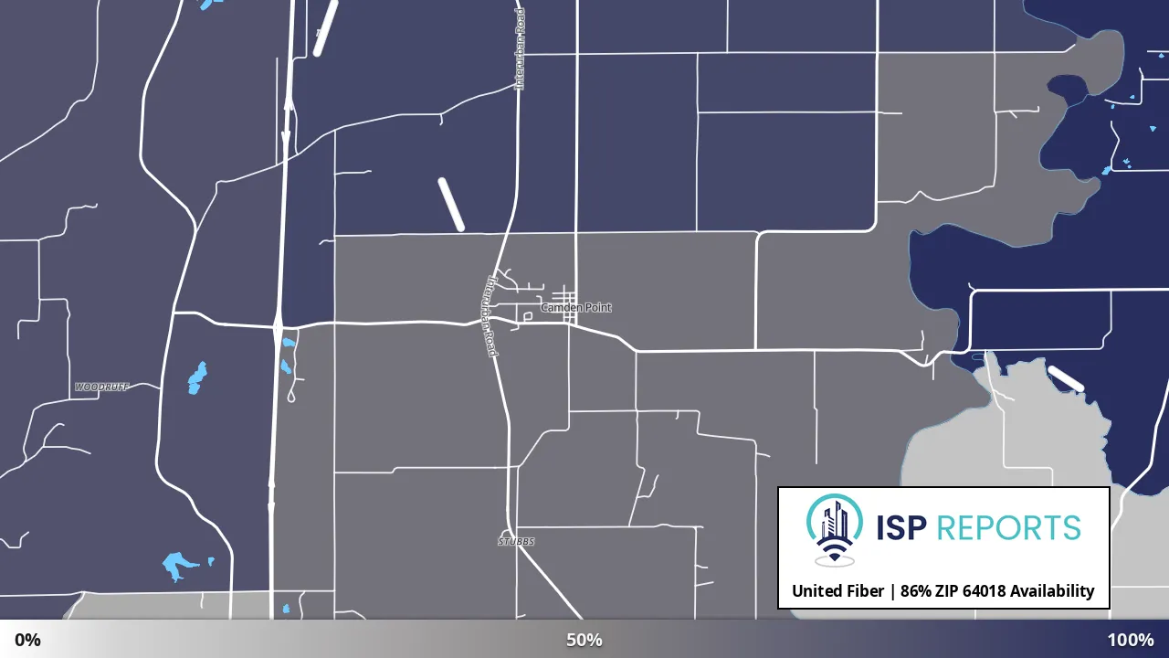 64018, MO map of internet availability