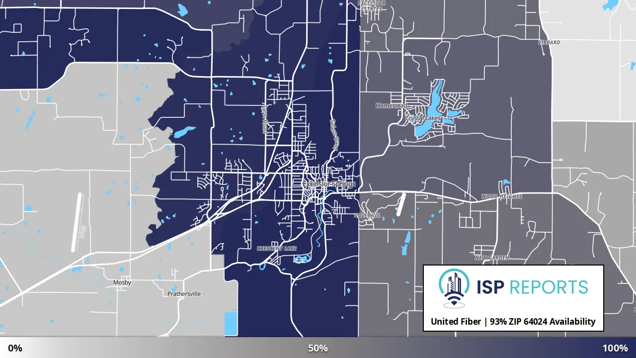 64024, MO map of internet availability