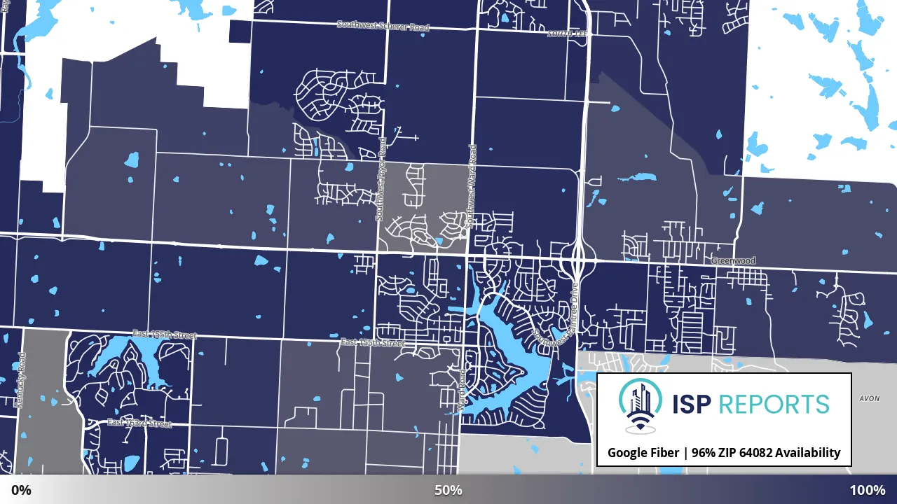 64082, MO map of internet availability
