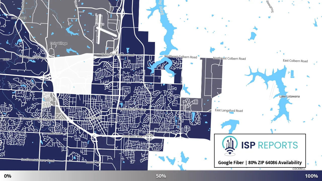 64086, MO map of internet availability