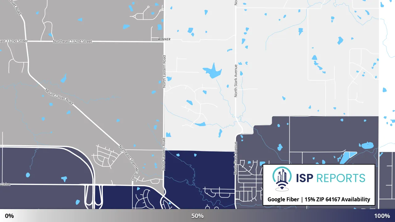 64167, MO map of internet availability
