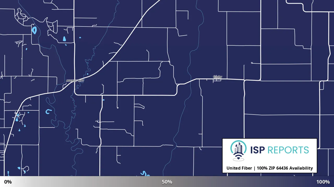 64436, MO map of internet availability