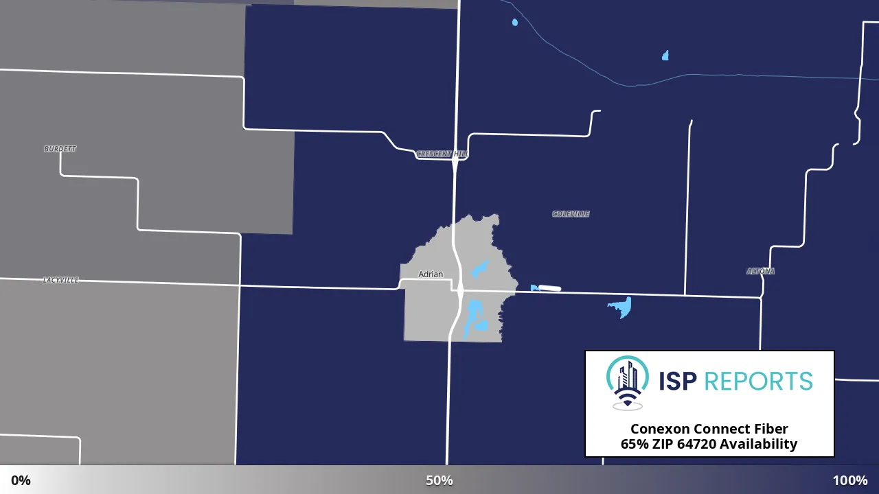 64720, MO map of internet availability